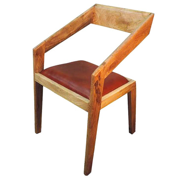 Spanish Style Genuine Bridle Leather Lounge Chair Comfytack by Hilason